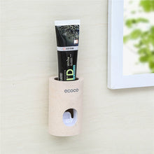 Load image into Gallery viewer, Automatic Auto Squeezer Toothpaste Dispenser Hands Free Squeeze Out Bathroom Accessories Home Appliances Sorting Organizer