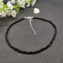 Load image into Gallery viewer, JCYMONG New Fashion Simple Black Stone Bead Short Choker Neckalce For Women Female Neck Clavicle Chain Collar Necklace Jewelry