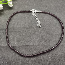 Load image into Gallery viewer, JCYMONG New Fashion Simple Black Stone Bead Short Choker Neckalce For Women Female Neck Clavicle Chain Collar Necklace Jewelry