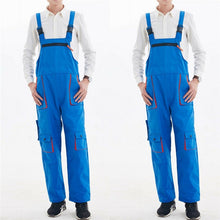 Load image into Gallery viewer, 2020 Men&#39;s Tooling Bib Heavy Duty Work Jumpsuit Coveralls Overalls Mechanic Indoor House Work wears Male Functional Clothing