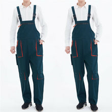 Load image into Gallery viewer, 2020 Men&#39;s Tooling Bib Heavy Duty Work Jumpsuit Coveralls Overalls Mechanic Indoor House Work wears Male Functional Clothing