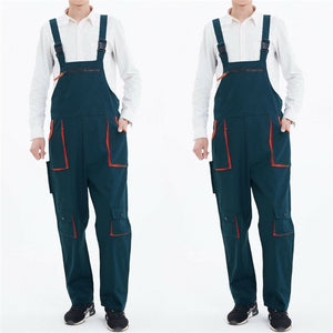 2020 Men's Tooling Bib Heavy Duty Work Jumpsuit Coveralls Overalls Mechanic Indoor House Work wears Male Functional Clothing