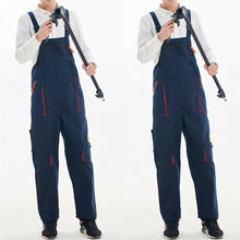 Load image into Gallery viewer, 2020 Men&#39;s Tooling Bib Heavy Duty Work Jumpsuit Coveralls Overalls Mechanic Indoor House Work wears Male Functional Clothing