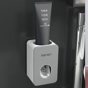 GESEW Automatic Toothpaste Dispenser Wall Mount Toothbrush Holder Lazy Toothpaste Squeezer For Toilet Home Bathroom Accessories