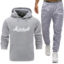 Load image into Gallery viewer, Marshall Sport Suit Hoodie Hooded Men Brand Clothing Casual Cotton Fall / Winter Warm Sweatshirts Men&#39;s Casual Tracksuit Costume