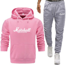 Load image into Gallery viewer, Marshall Sport Suit Hoodie Hooded Men Brand Clothing Casual Cotton Fall / Winter Warm Sweatshirts Men&#39;s Casual Tracksuit Costume