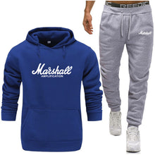 Load image into Gallery viewer, Marshall Sport Suit Hoodie Hooded Men Brand Clothing Casual Cotton Fall / Winter Warm Sweatshirts Men&#39;s Casual Tracksuit Costume