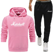 Load image into Gallery viewer, Marshall Sport Suit Hoodie Hooded Men Brand Clothing Casual Cotton Fall / Winter Warm Sweatshirts Men&#39;s Casual Tracksuit Costume