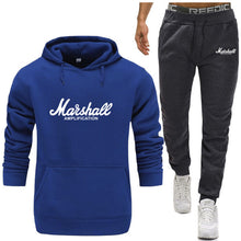 Load image into Gallery viewer, Marshall Sport Suit Hoodie Hooded Men Brand Clothing Casual Cotton Fall / Winter Warm Sweatshirts Men&#39;s Casual Tracksuit Costume