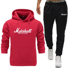 Load image into Gallery viewer, Marshall Sport Suit Hoodie Hooded Men Brand Clothing Casual Cotton Fall / Winter Warm Sweatshirts Men&#39;s Casual Tracksuit Costume