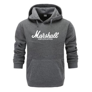 Marshall Sport Suit Hoodie Hooded Men Brand Clothing Casual Cotton Fall / Winter Warm Sweatshirts Men's Casual Tracksuit Costume