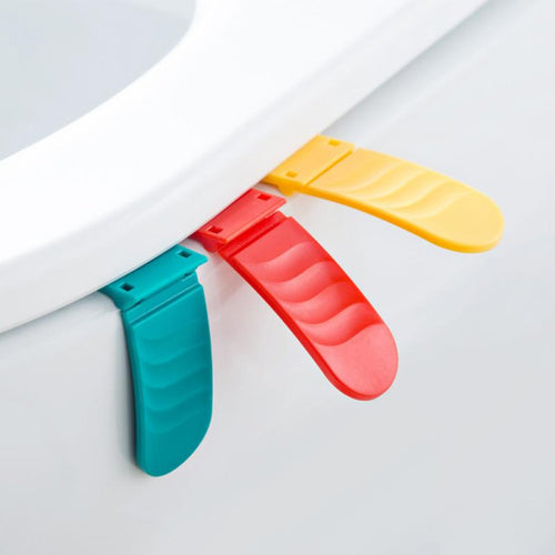 Portable Foldable Small Toilet Seat Cover Lifter Sanitary Closes Tool Seat Cover Lift Handle for Travel Home Bathroom #0528