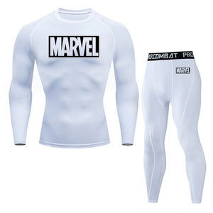 Men set Men's casual Wear pullover top Sweatpants Round Neck T-shirt Hot selling 2 piece Tracksuit brand clothing