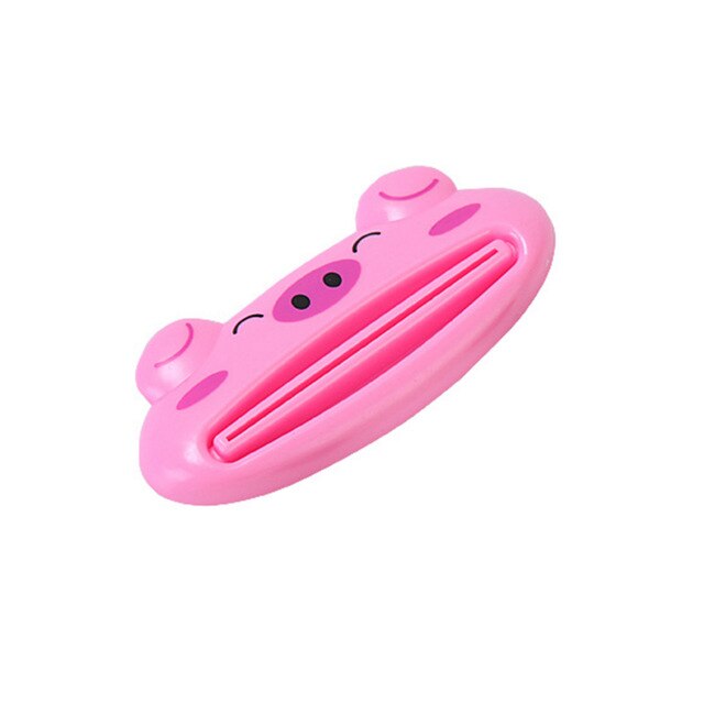 New Animal Easy Toothpaste Dispenser Plastic Tooth Paste Tube Squeezer Useful Toothpaste Rolling Holder for Home Bathroom