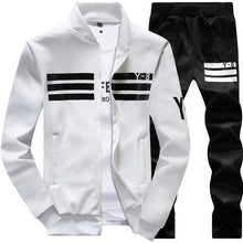 Load image into Gallery viewer, New Spring Autumn Men&#39;s Sporting Suit Set Male Tracksuit Men Clothing Set Casual Sweatshirts Sportswear  5XL,6XL,7XL,8XL,9XL