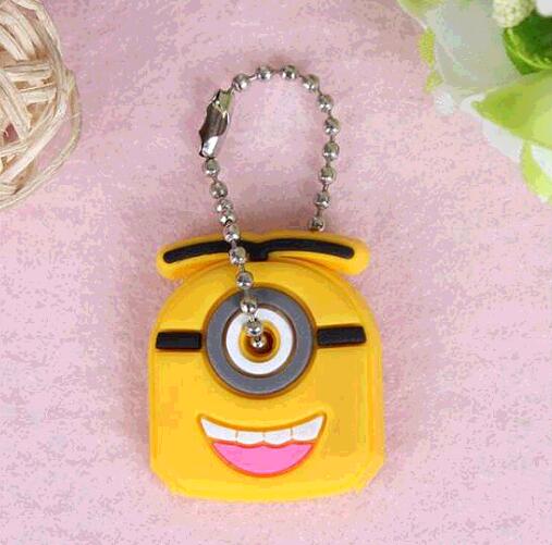 1pcs cartoon Silicone Protective key Case Cover For key Control Dust Cover Holder Organizer Home Accessories Supplies