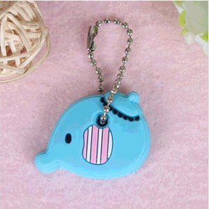 1pcs cartoon Silicone Protective key Case Cover For key Control Dust Cover Holder Organizer Home Accessories Supplies