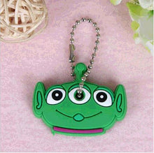 Load image into Gallery viewer, 1pcs cartoon Silicone Protective key Case Cover For key Control Dust Cover Holder Organizer Home Accessories Supplies