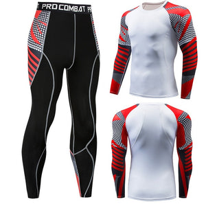 men's thermal underwear male apparel sets autumn winter warm clothe riding suit quick drying thermo underwear men clothing