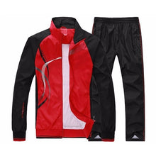 Load image into Gallery viewer, XIYOUNIAO new Men&#39;s Set Spring Autumn Men Sportswear 2 Piece Set Sporting Suit Jacket+Pant Sweatsuit Men Clothing Tracksuit Set